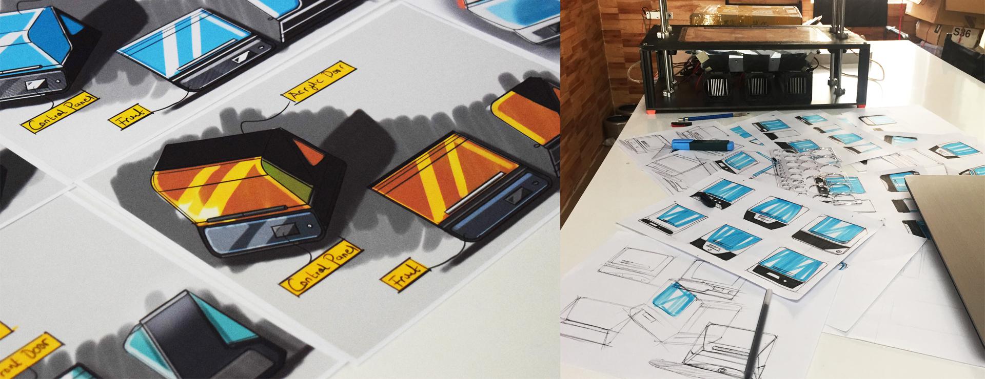 UDLAB concept sketching